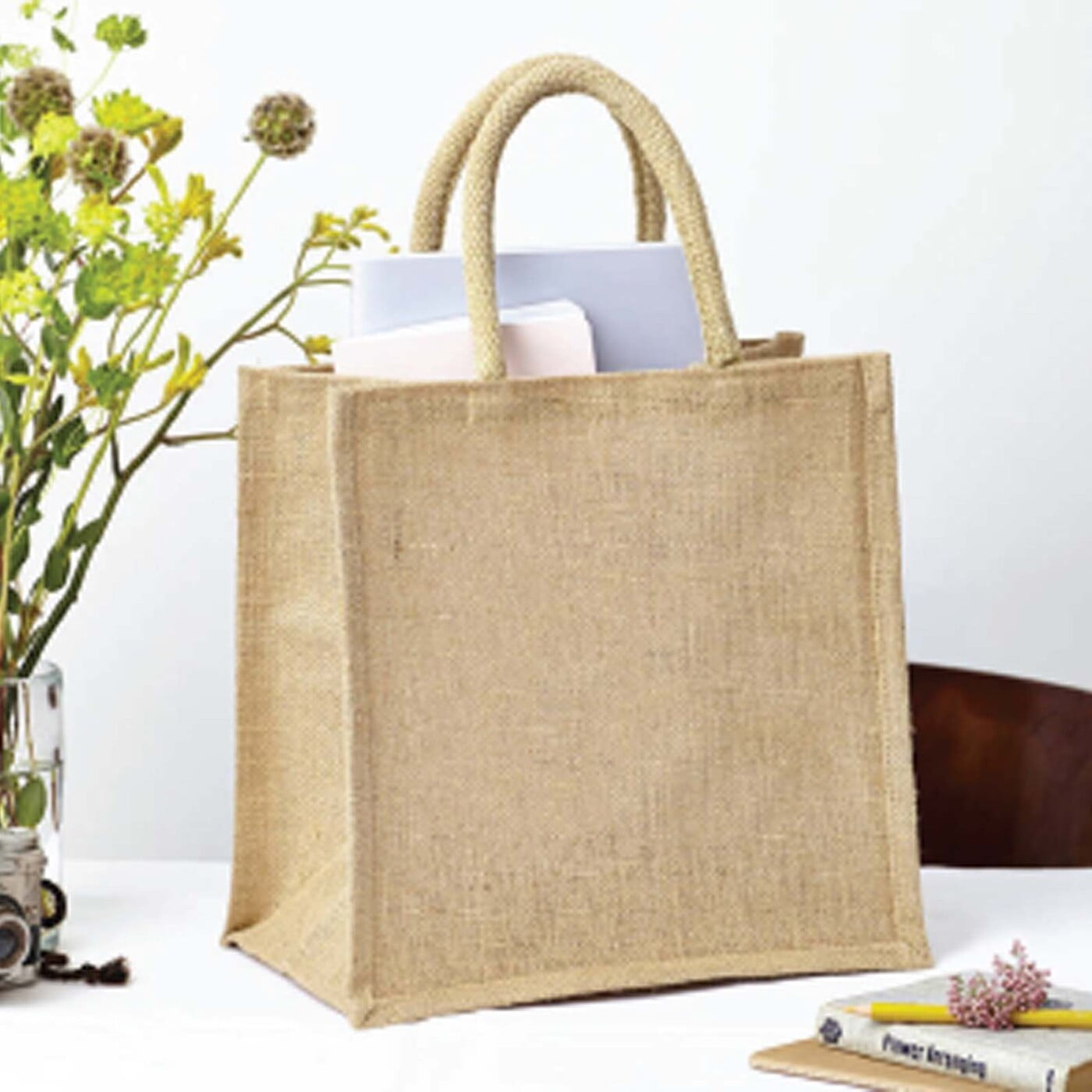 Natural Jute Bag - alternate view