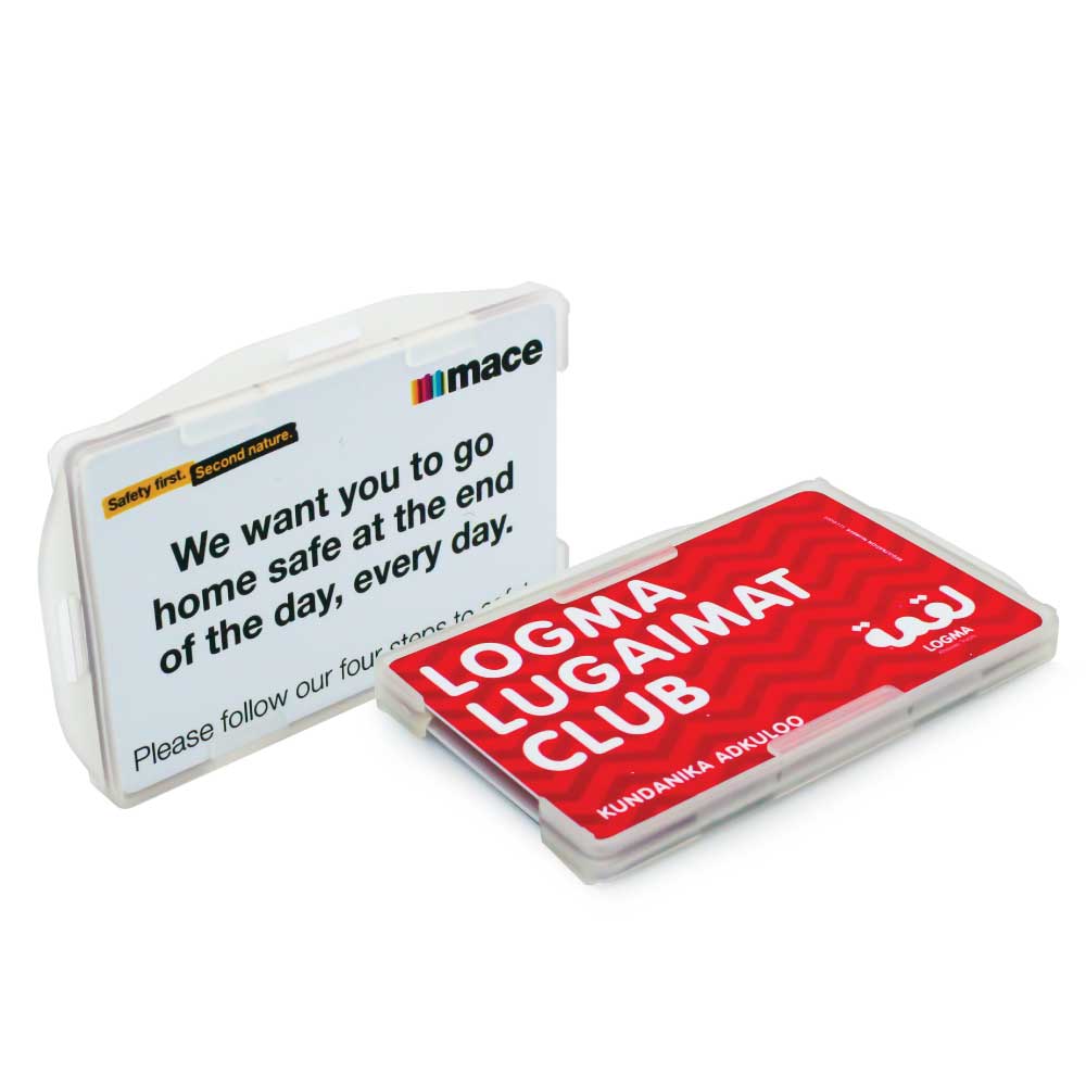 Two Sides ID Card Holder - alternate view