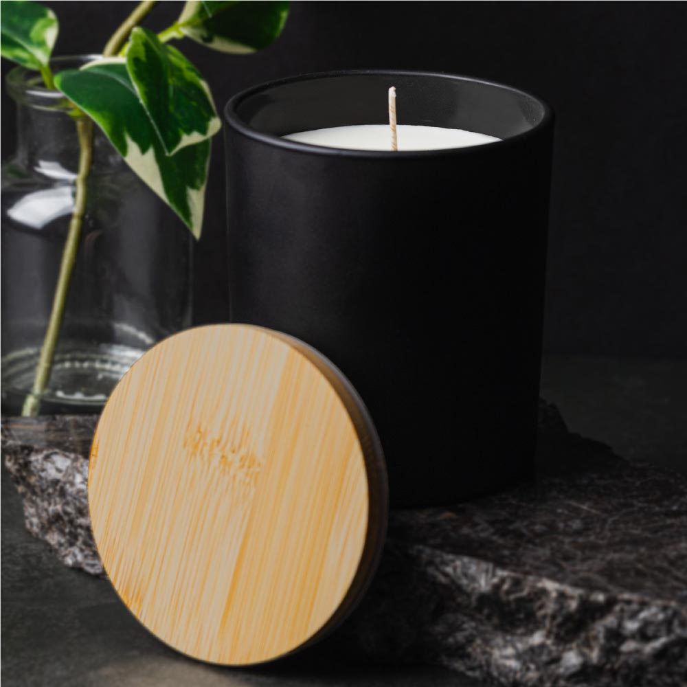 Scented Candles Arabian-Oud & Vanilla Fragrance in Glass Bottle - alternate view